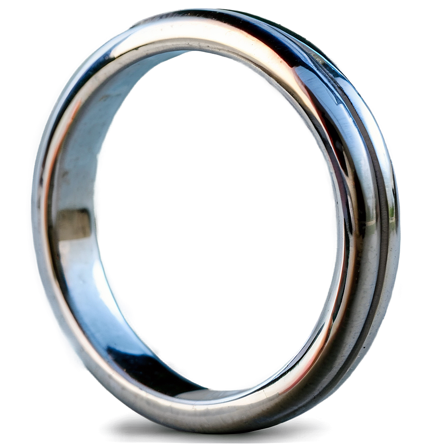 Simple Silver Ring Png 06212024