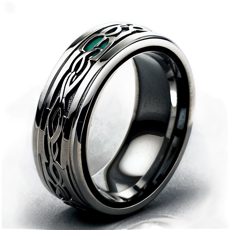 Simple Silver Ring Png 06212024