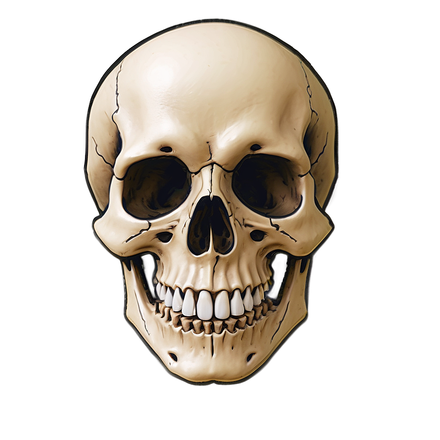 Simple Skull Head Png 65