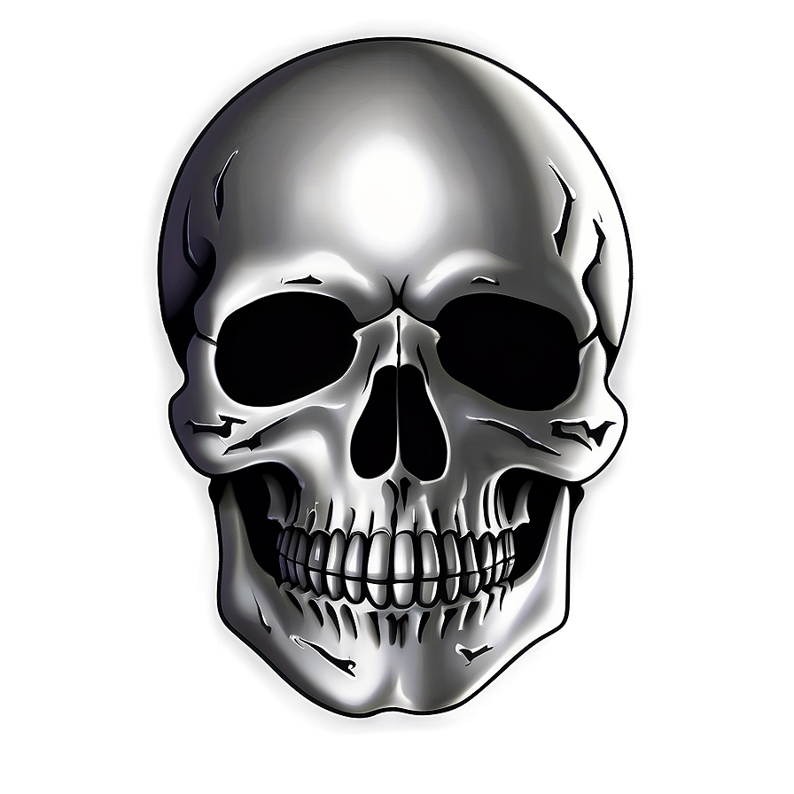 Simple Skull Tattoo Design Png Ifu