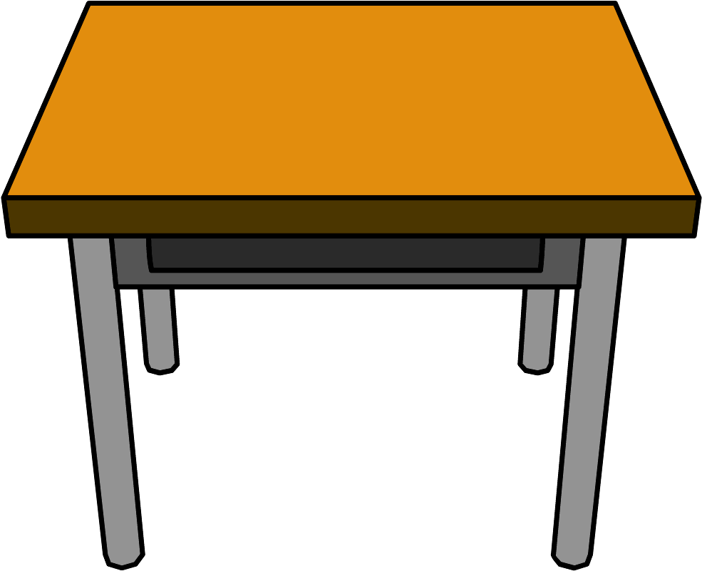 Simple Table Clipart