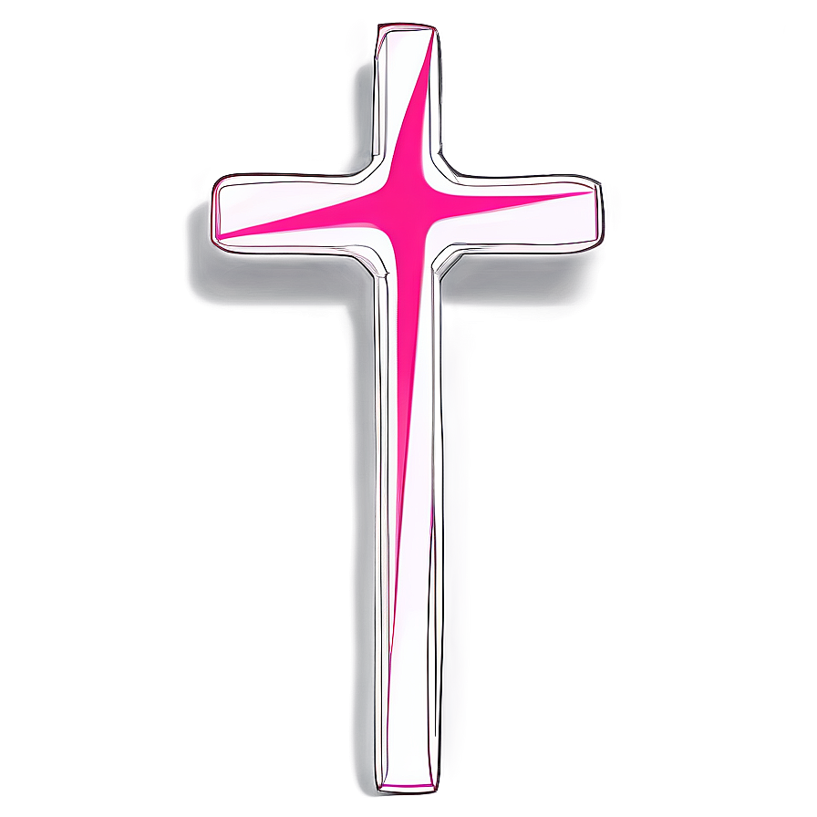 Simple Thin Cross Outline Png Ayx