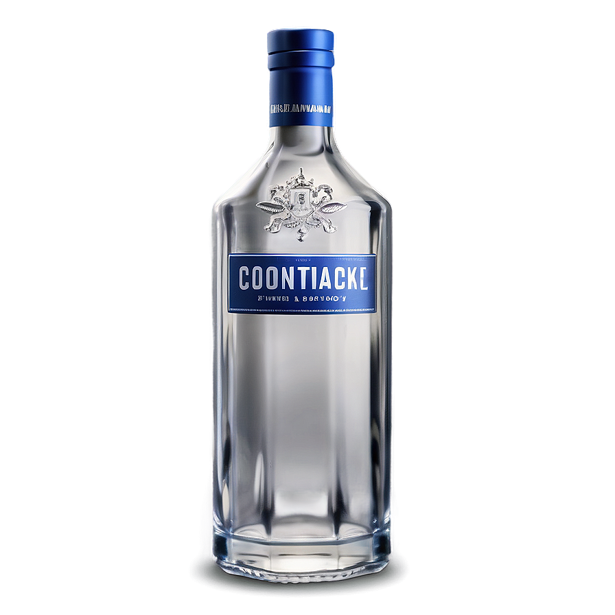 Simple Vodka Bottle Png Tai