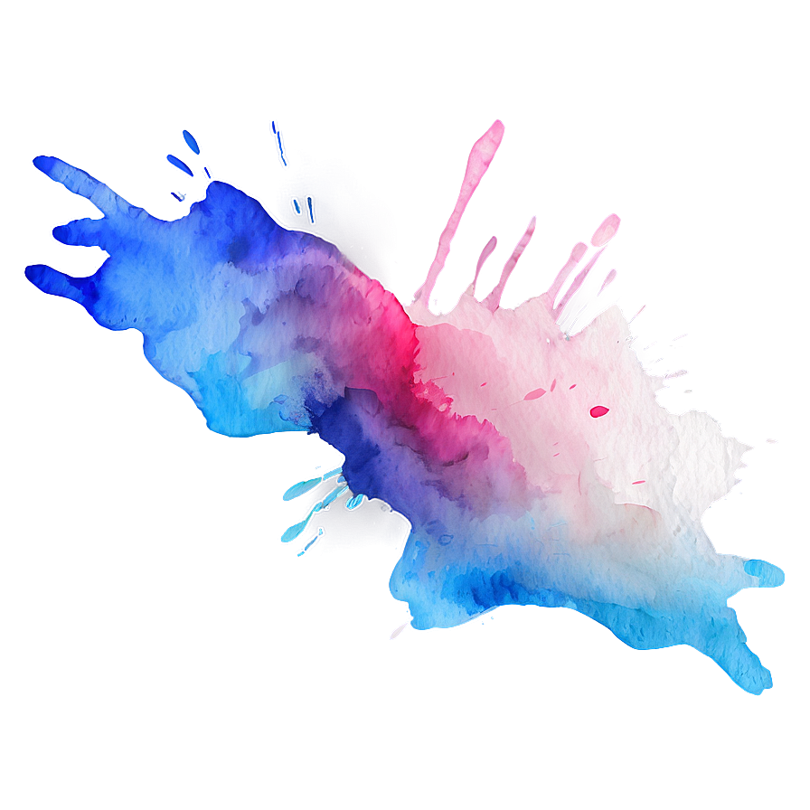 Simple Watercolor Splash Png 06232024