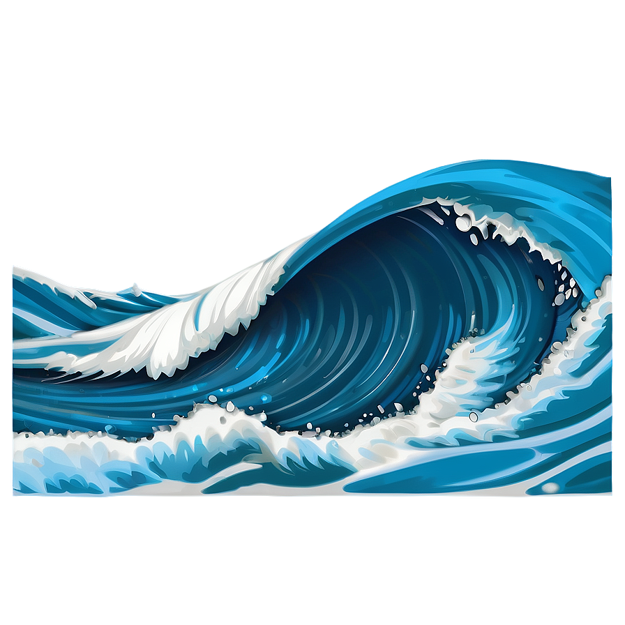 Simple Wave Emoji Png Ycw