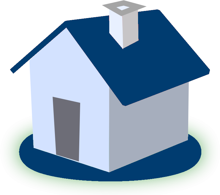 Simple3 D House Clipart