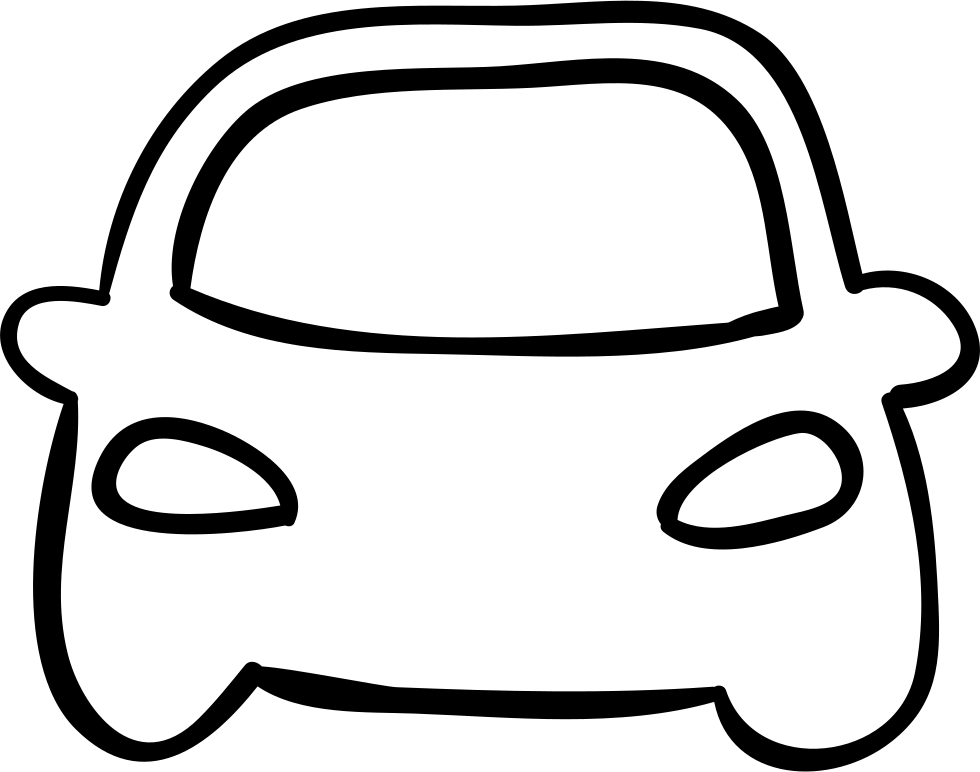 Simplified Car Front Outline