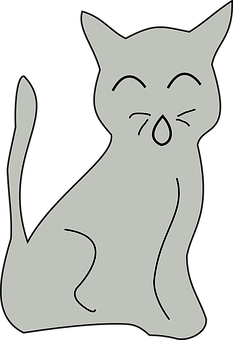 Simplified Cat Illustration