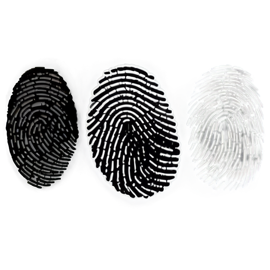 Simplified Fingerprint Silhouette Png Vqs