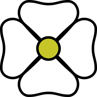 Simplified Flower Icon