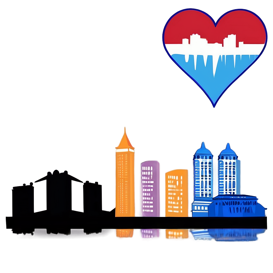 Simplified Las Vegas Skyline Png Kap54