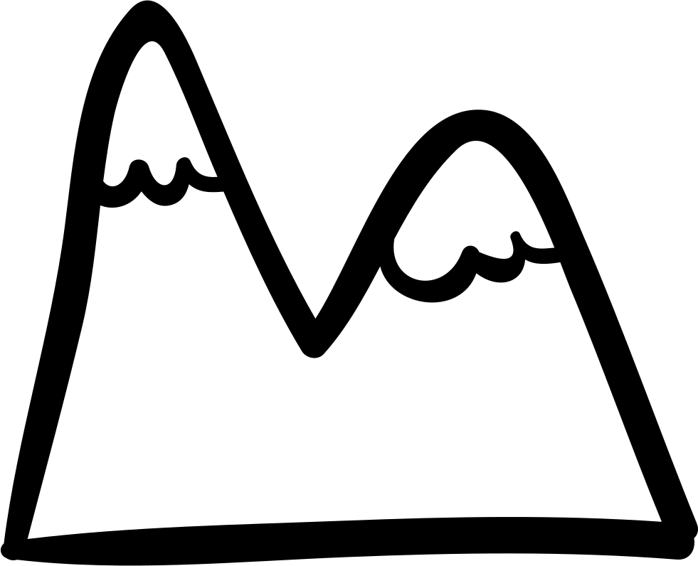 Simplified Mountain Outline