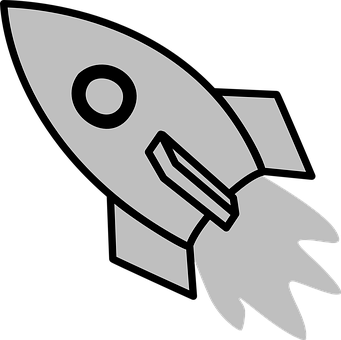 Simplified Rocket Icon