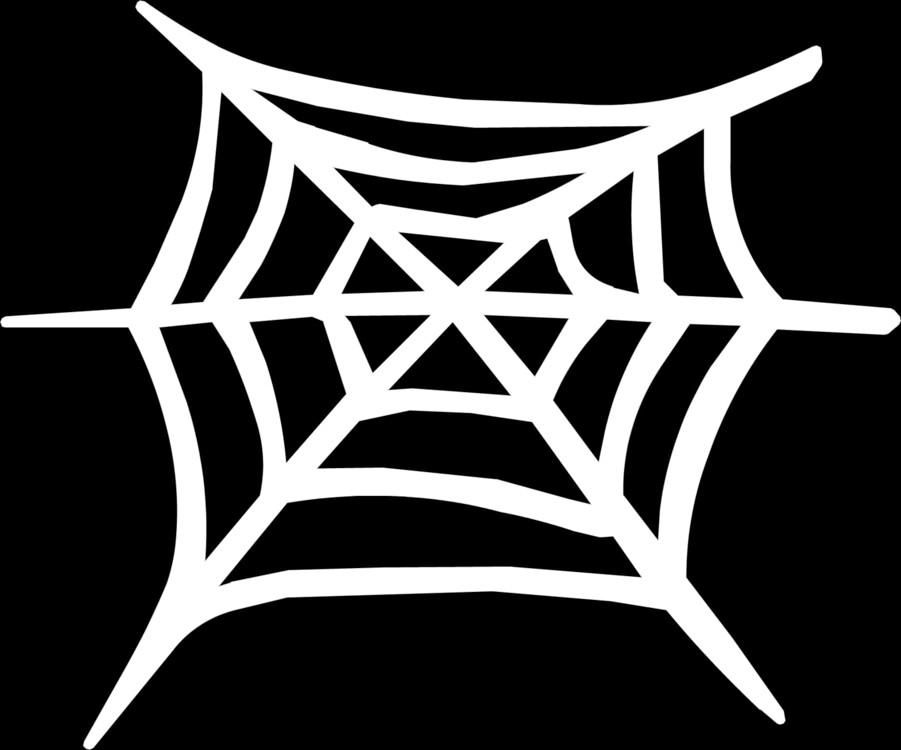 Simplified Spider Web Graphic