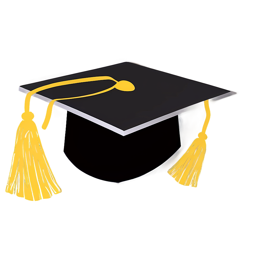 Simplistic Graduation Cap Clipart Xyl85