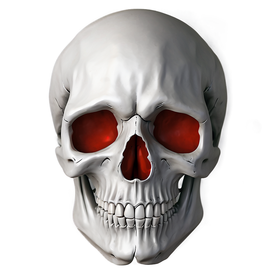 Simplistic Skull Logo Png 06282024