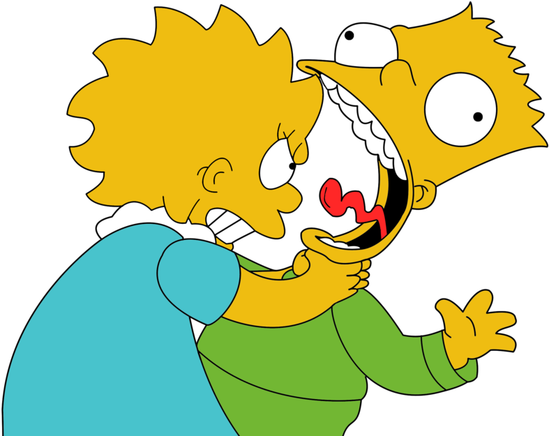 Simpsons Sibling Rivalry