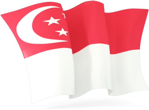 Singapore National Flag Graphic