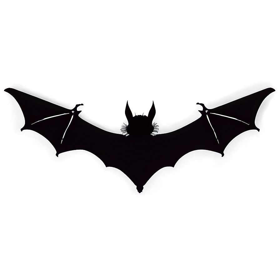 Single Bat Silhouette Png 05232024