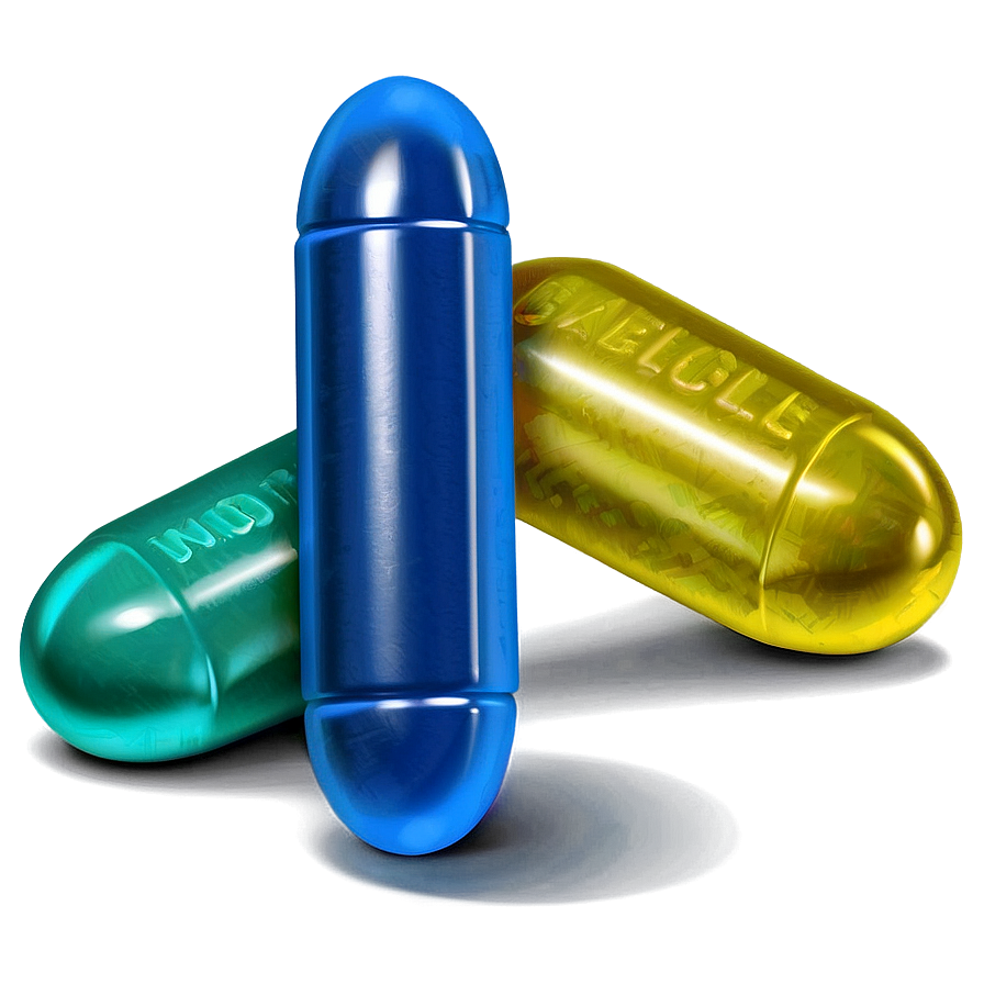 Single Blue Pill Png Usv41