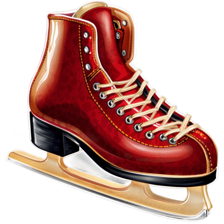 Single Ice Skate Png Vlm