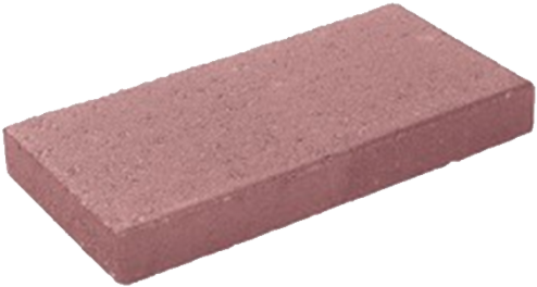 Single Red Step Brick