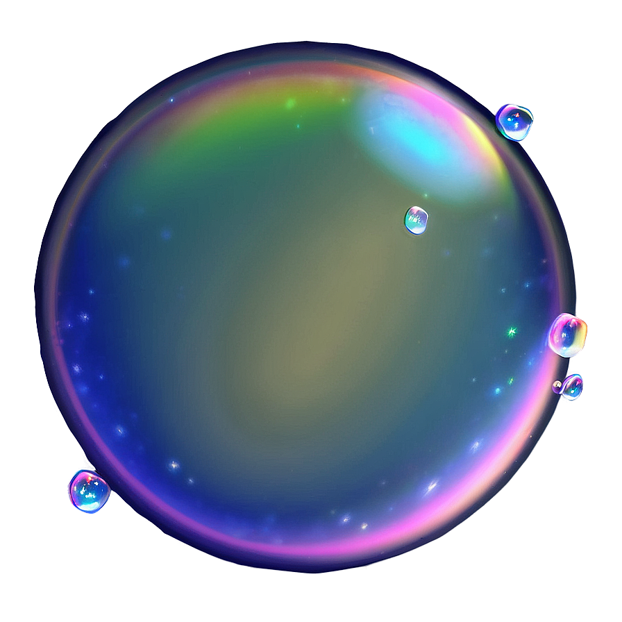 Single Soap Bubble Transparent Png 5