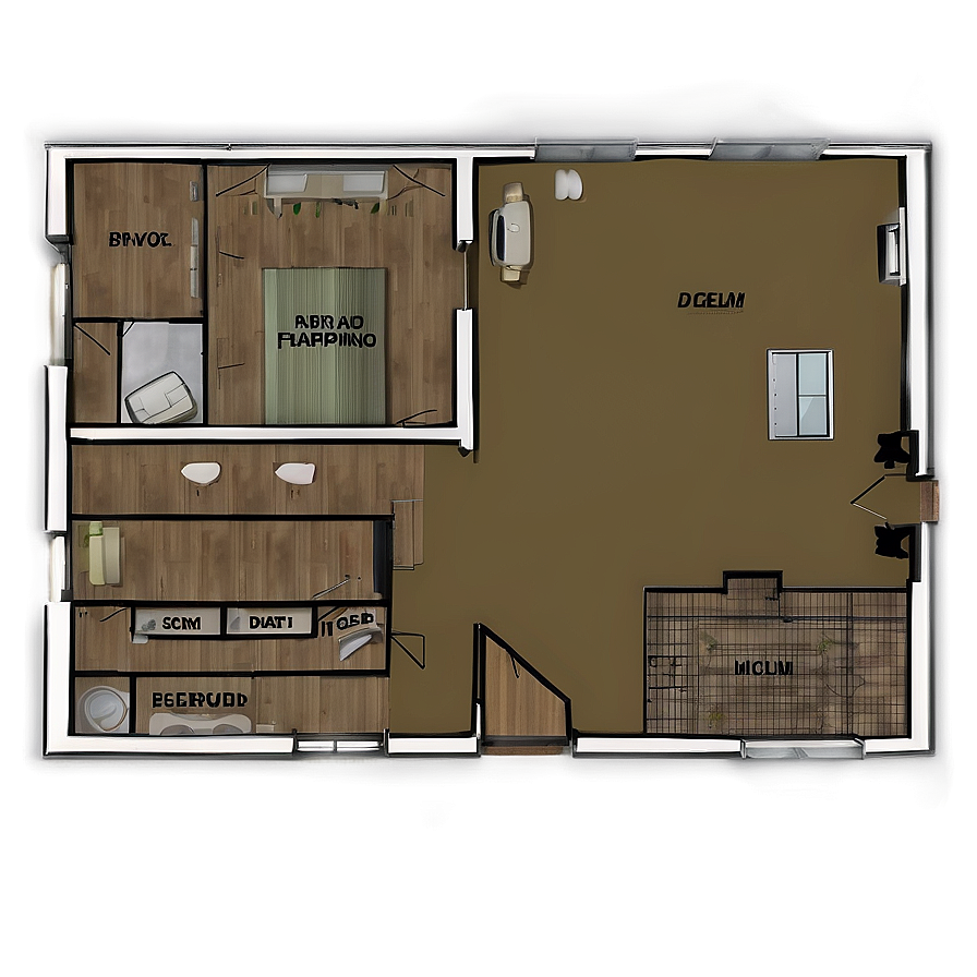 Single Story Floor Plan Png 06262024