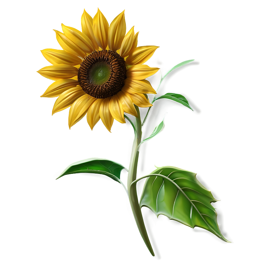 Single Sunflower Png Nbx