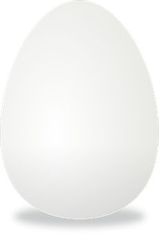 Single White Eggon Black Background.jpg