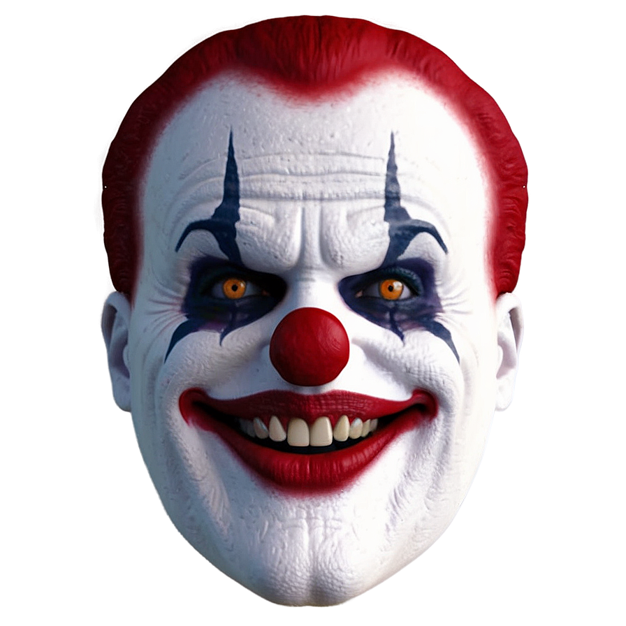 Sinister Clown Face Png 35