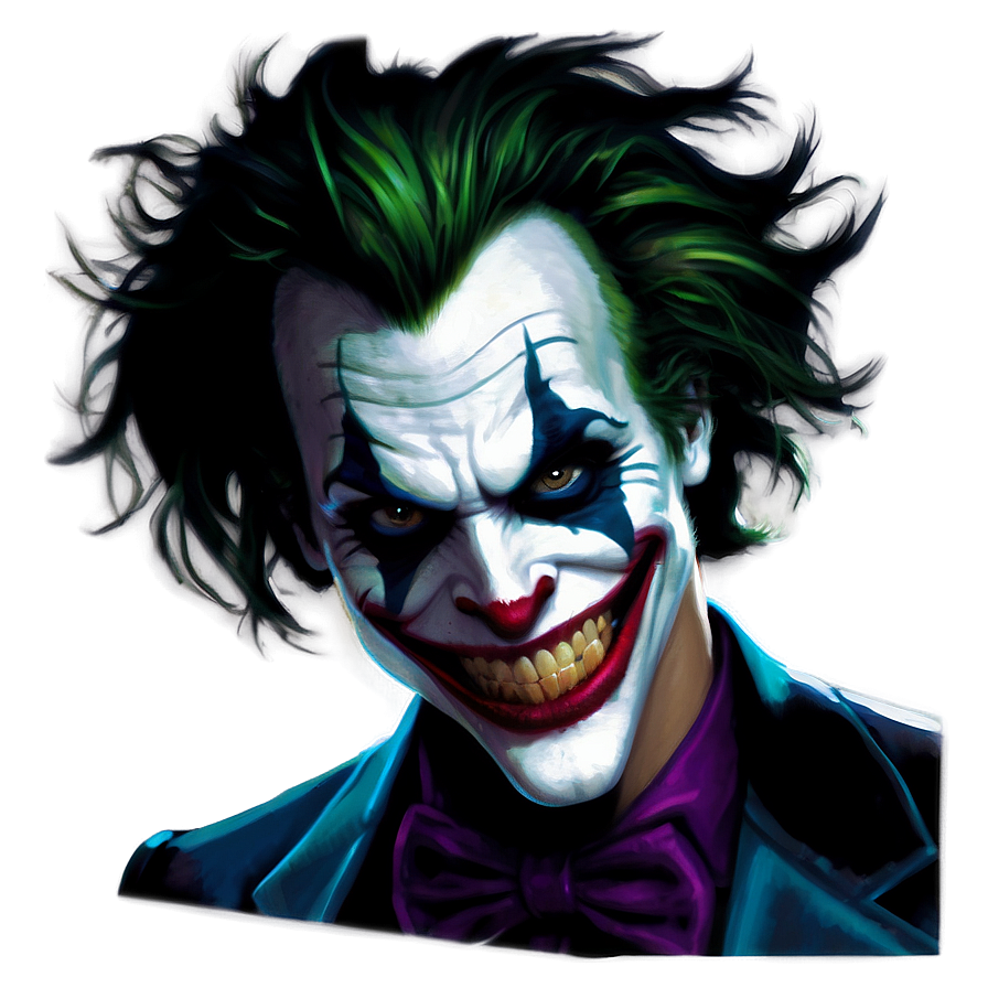 Sinister Joker Face Png 06122024