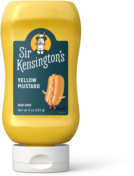 Sir Kensingtons Yellow Mustard Bottle