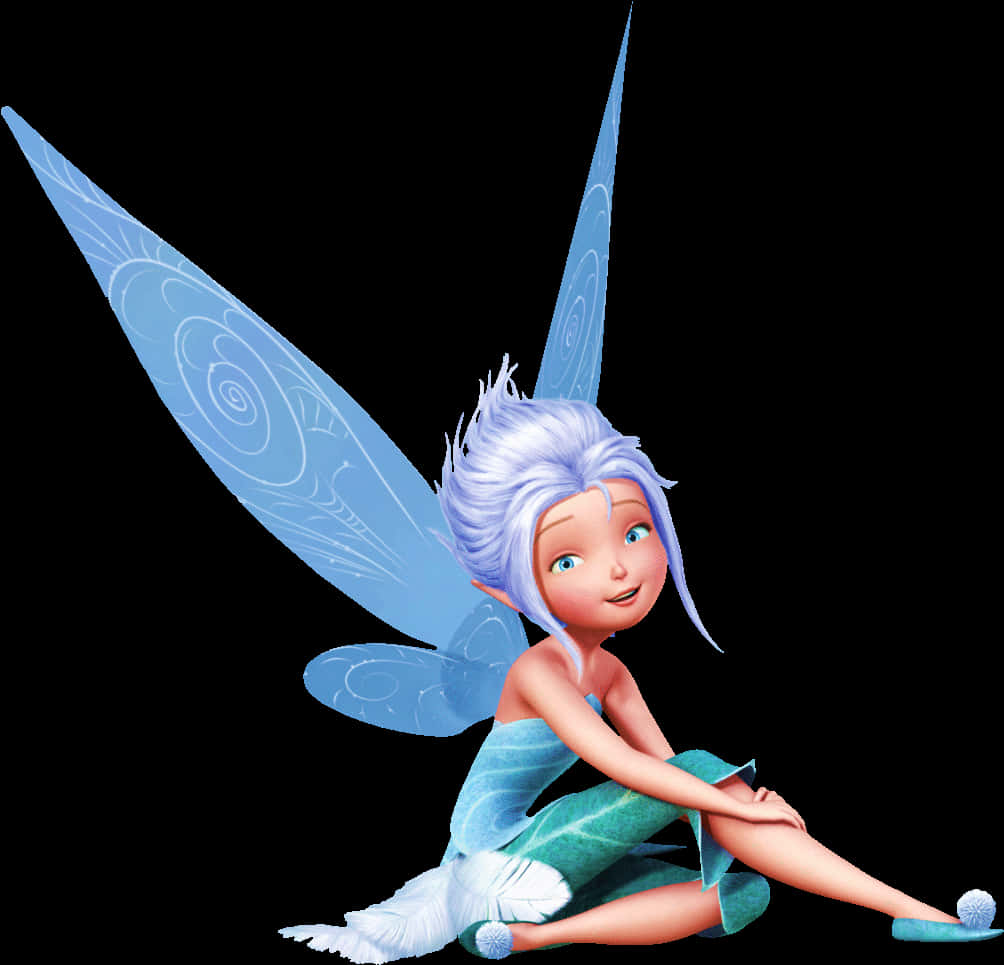 Sitting Frost Fairy