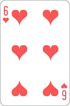 Six_of_ Hearts_ Playing_ Card