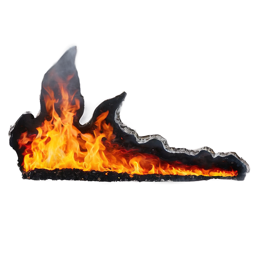 Sizzling Fire Border Png Woa