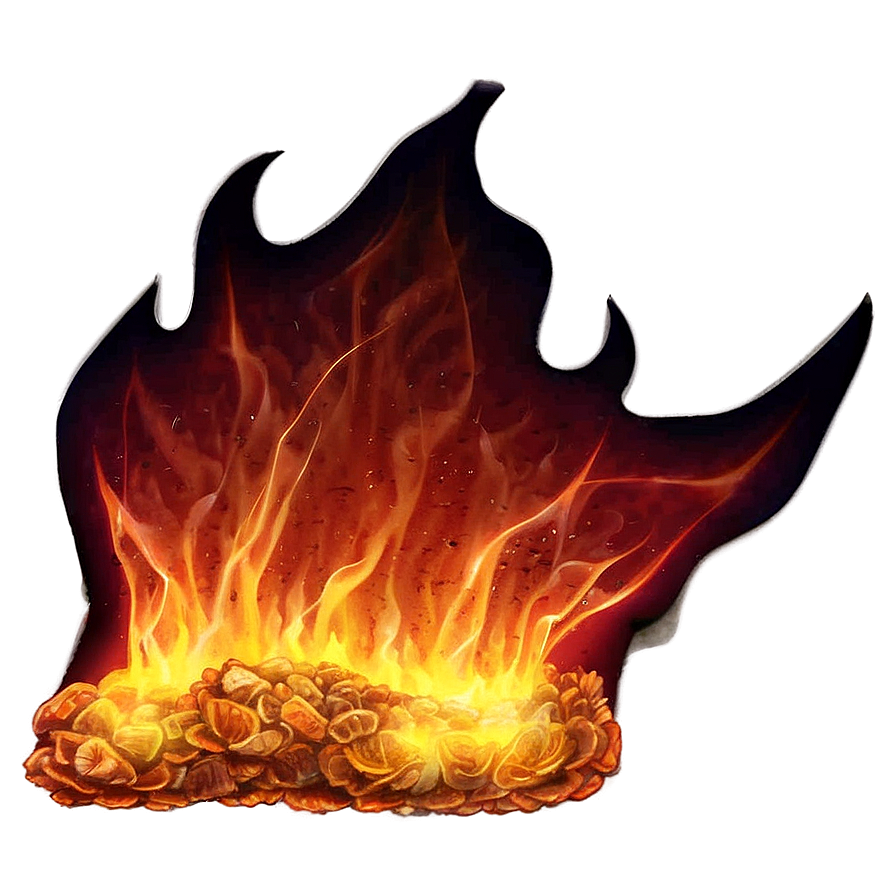 Sizzling Fire Effect Png Acr48