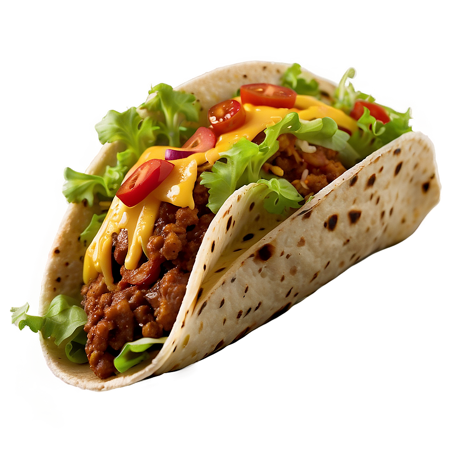 Sizzling Taco Png 05042024