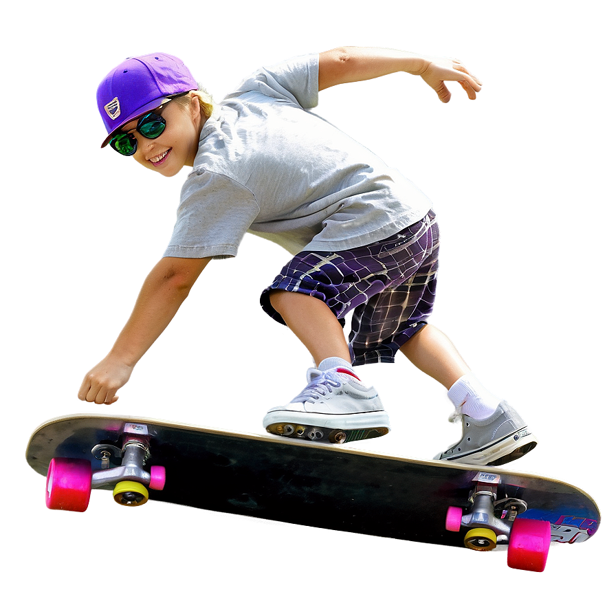 Skateboarding Fun Png 05232024