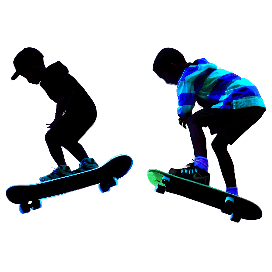 Skateboarding Silhouette Png 35