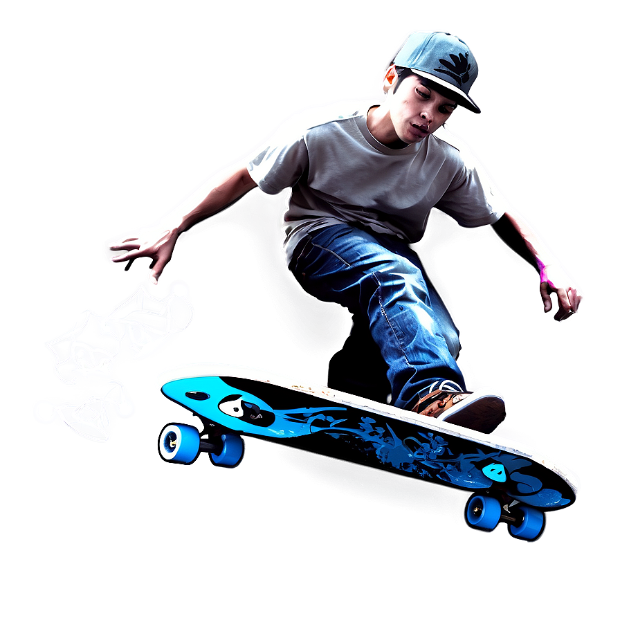 Skateboarding Street Art Png Cid78