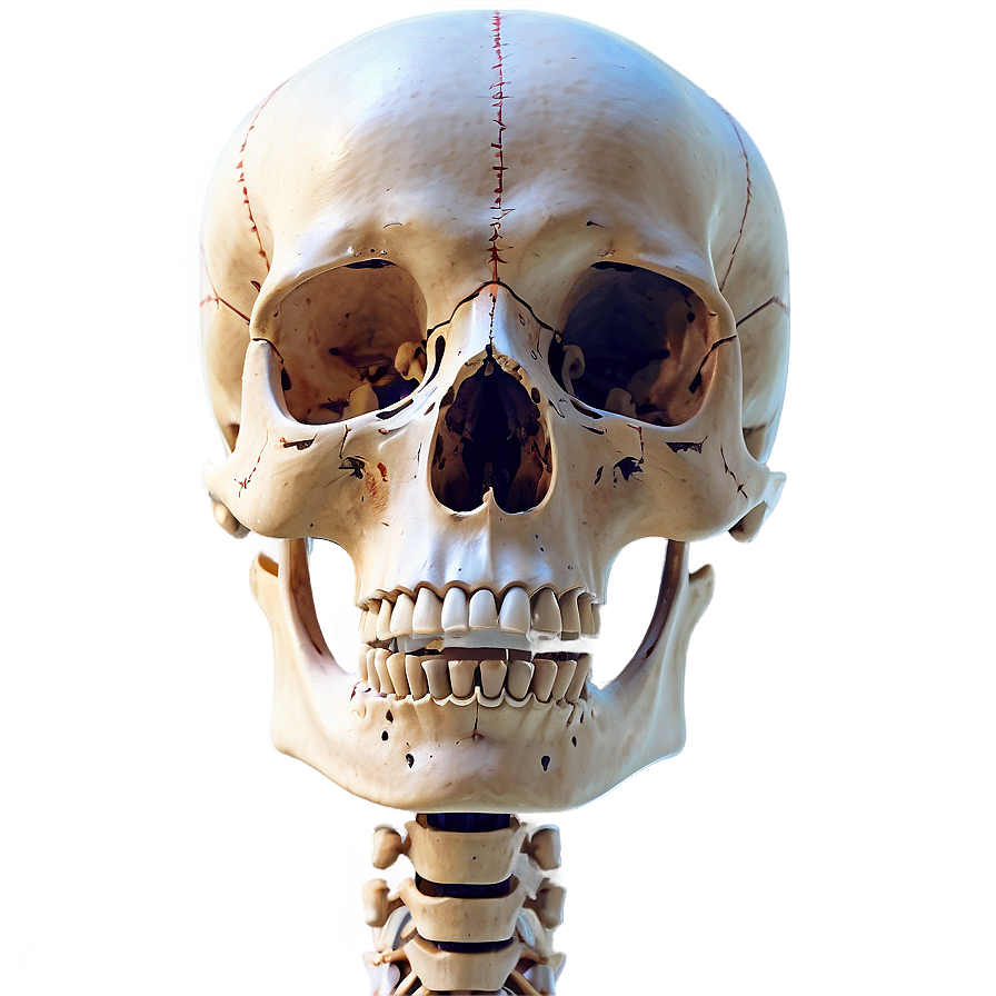 Skeletal System With Bone Names Png 88