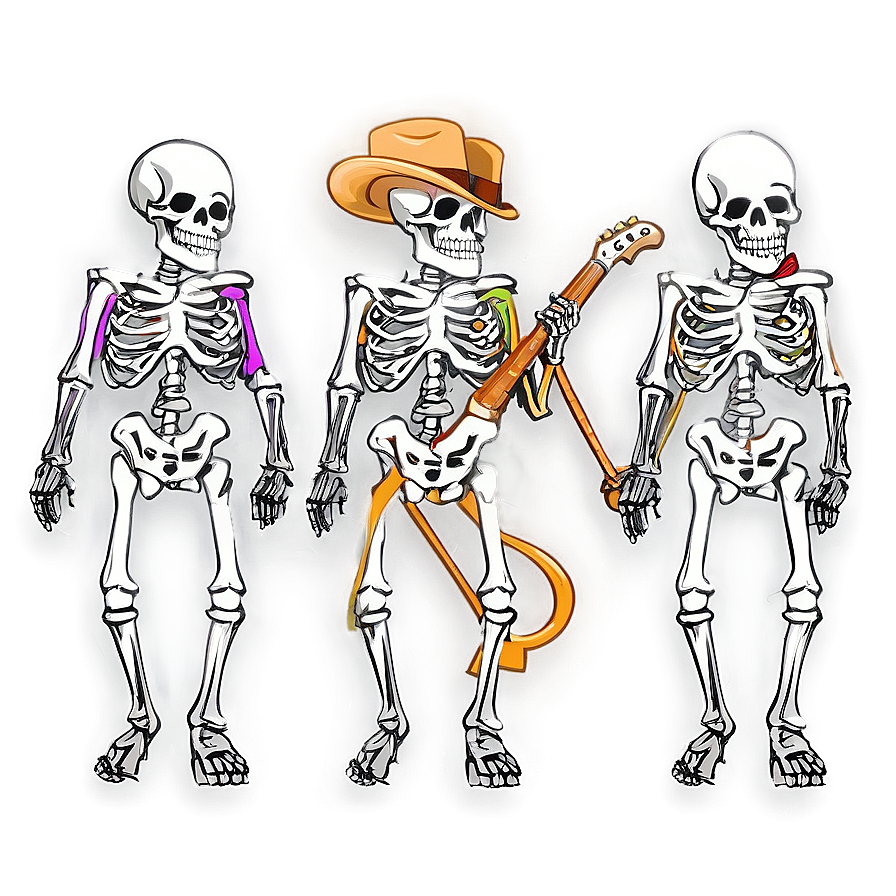 Skeleton Band Png Ryn