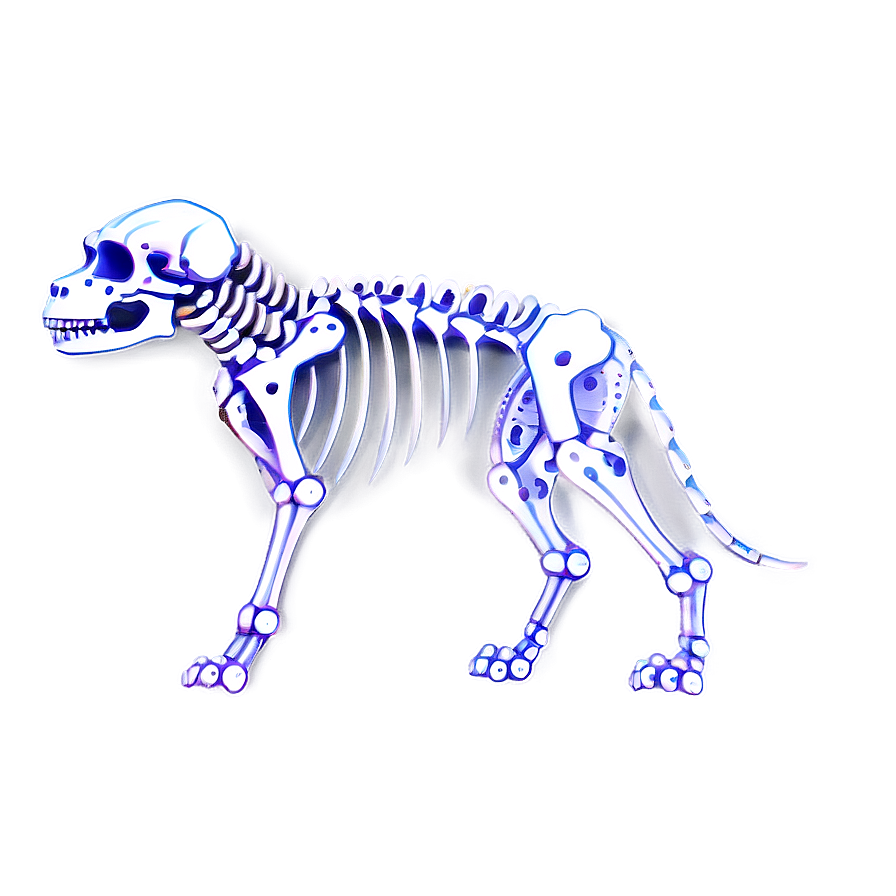 Skeleton Dog Png Pdg82