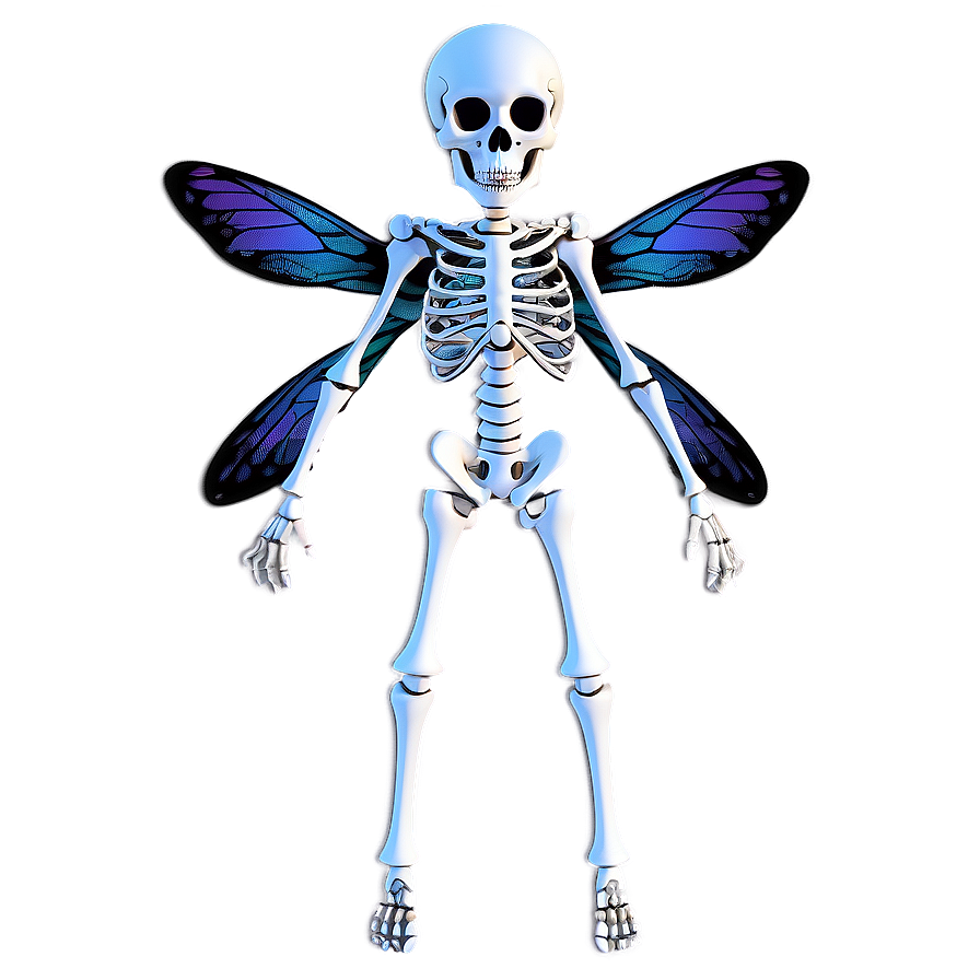 Skeleton Fairy Png 05032024