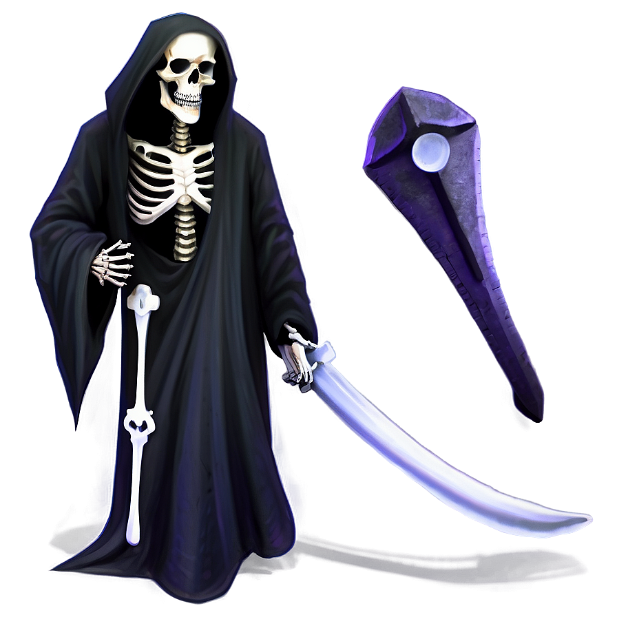 Skeleton Grim Reaper Png 71