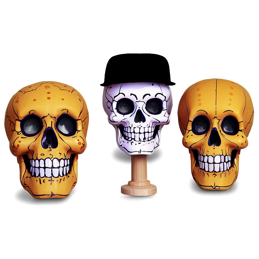 Skeleton Halloween Decorations Png 06212024