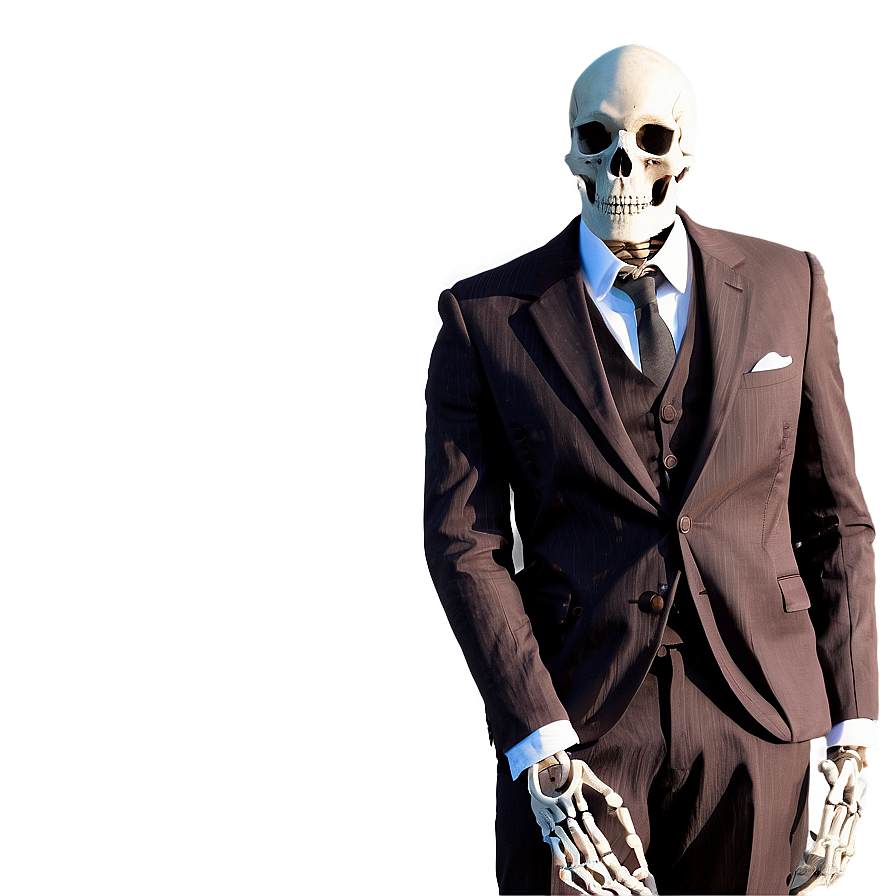 Skeleton In Suit Png 12