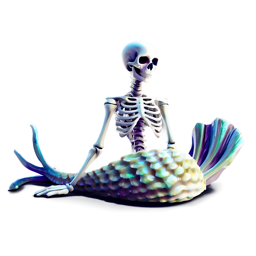 Skeleton Mermaid Png Nnd
