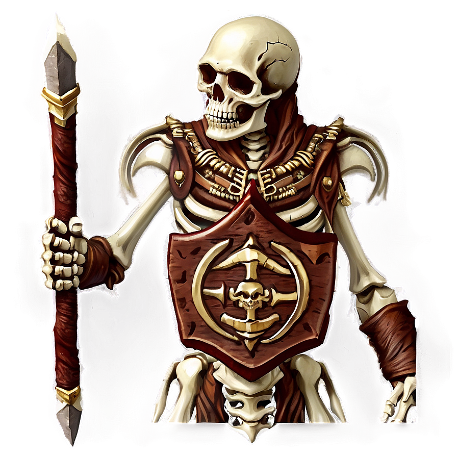 Skeleton Warrior Png Ywo52